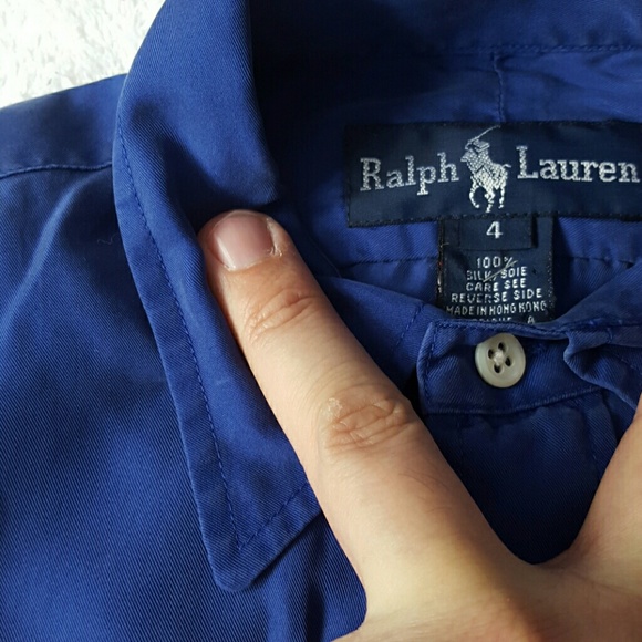 Ralph lauren silk blouse - Picture 2 of 4